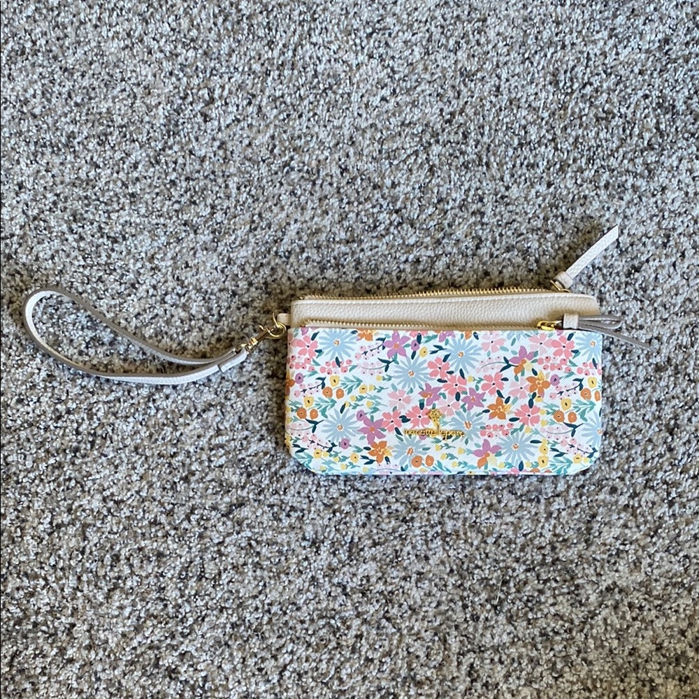 Nanette Lepore Multicolor Floral Wristlet 🌸
